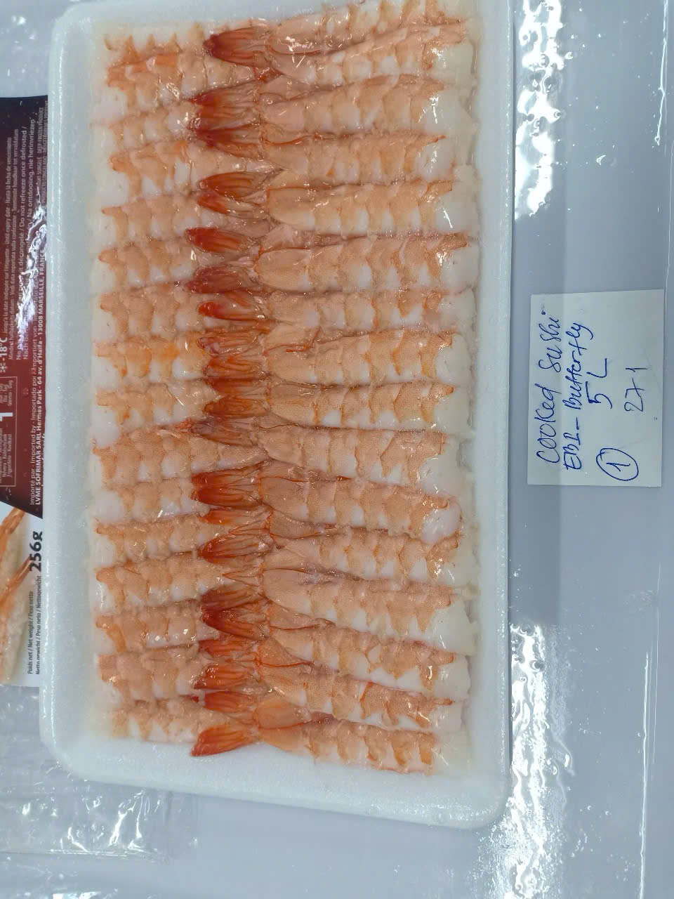 Cooked Sushi Ebi – Butterfly Cut